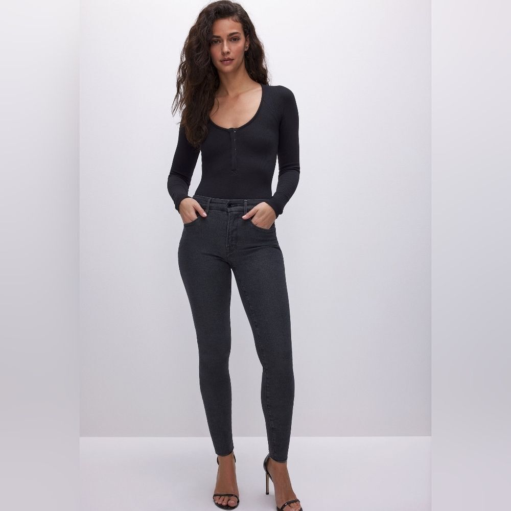 Good American Classic Black Skinny Jeans (Second Pair)
